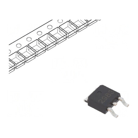 Tranzistor NPN bipolar 160V 1,5A 15W DPAK pentru circuite electronice | Electronic-mag.ro | Componente Electronice