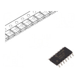 Circuit integrat digital NOT C²MOS SMD SO14 2÷6VDC -40÷125°C 11ns HC | Electronic-mag.ro | Componente Electronice