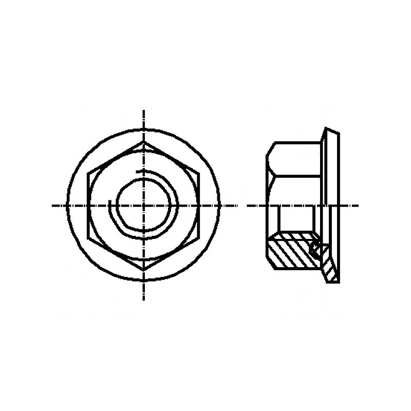 Piuliță cu flanșă hexagonală M10 1,5 din oțel inoxidabil A2, 15mm | Electronic-mag.ro | Componente Electronice Piuliță cu flanșă hexagonală M10 1,5 din oțel inoxidabil A2, 15mm | Electronic-mag.ro | Componente Electronice