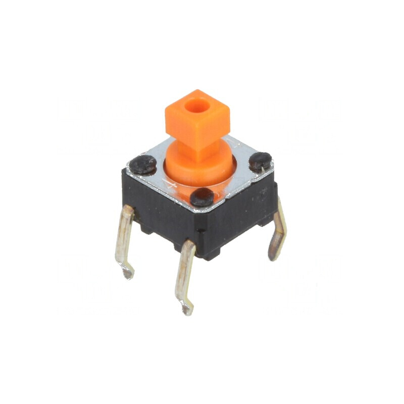 Microîntrerupător TACT SPST-NO 0,05A/24VDC THT fără poziție 2 | Electronic-mag.ro | Componente Electronice