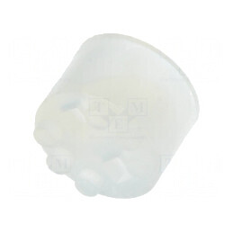 Bucșă de distanțare pentru LED Øext: 5,1mm ØLED: 5mm Lungime: 4,5mm | Electronic-mag.ro | Componente Electronice