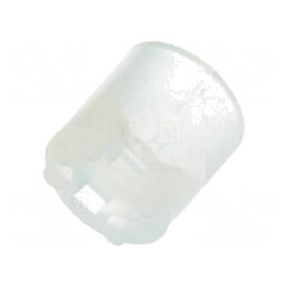 Bucşă de distanţare pentru LED Øext: 5,1mm ØLED: 5mm Lungime: 5,6mm | Electronic-mag.ro | Componente Electronice