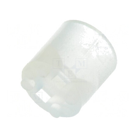 Bucşă de distanţare pentru LED Øext: 5,1mm ØLED: 5mm Lungime: 5,6mm | Electronic-mag.ro | Componente Electronice