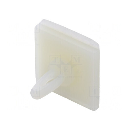 Distanţier PCB poliamidă autoadeziv 4,8mm tip clichet | Electronic-mag.ro | Componente Electronice