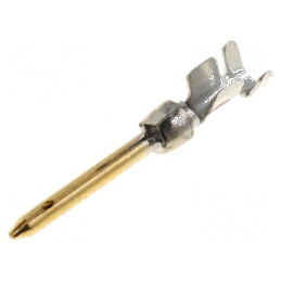 Pin tată 20 din aliaj de cupru aurit 0,2÷0,56mm2 24AWG÷20AWG HDP-20 - Conector electric de înaltă calitate | Electronic-mag.ro | Componente Electronice