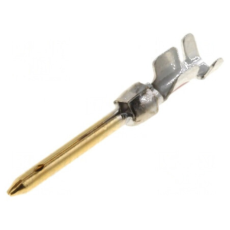 Pin tată 20 din aliaj de cupru aurit 0,2÷0,56mm2 24AWG÷20AWG HDP-20 - Conector electric de înaltă calitate | Electronic-mag.ro | Componente Electronice