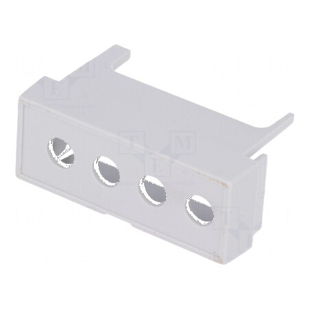 Capac borne gri pentru cabluri cu orificiu de 4, 7,65mm | Electronic-mag.ro | Componente Electronice