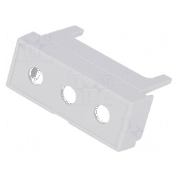 Capac borne 2M pentru Modulbox XTS Compact - Gri | Electronic-mag.ro | Componente Electronice