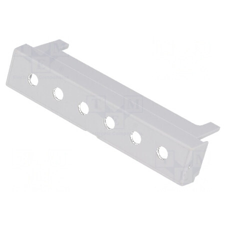 Capac borne gri pentru orificiu 6 10,16mm - Accesorii electrice | Electronic-mag.ro | Componente Electronice