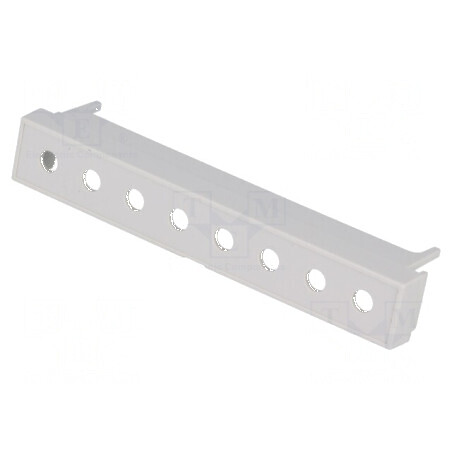 Capac borne gri pentru cabluri cu orificiu de 8 10,16mm | Electronic-mag.ro | Componente Electronice