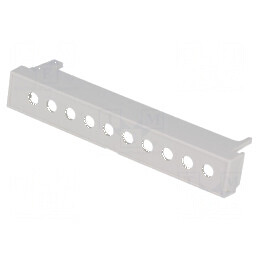 Capac borne gri pentru orificiu de 10, 7,5mm | Electronic-mag.ro | Componente Electronice