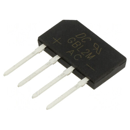 Punte redresoare monofazată Urmax 1kV 2A 65A pentru aplicații electrice | Electronic-mag.ro | Componente Electronice