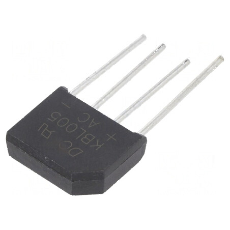 Punte redresoare monofazată Urmax 50V 4A 125A pentru aplicații electrice | Electronic-mag.ro | Componente Electronice