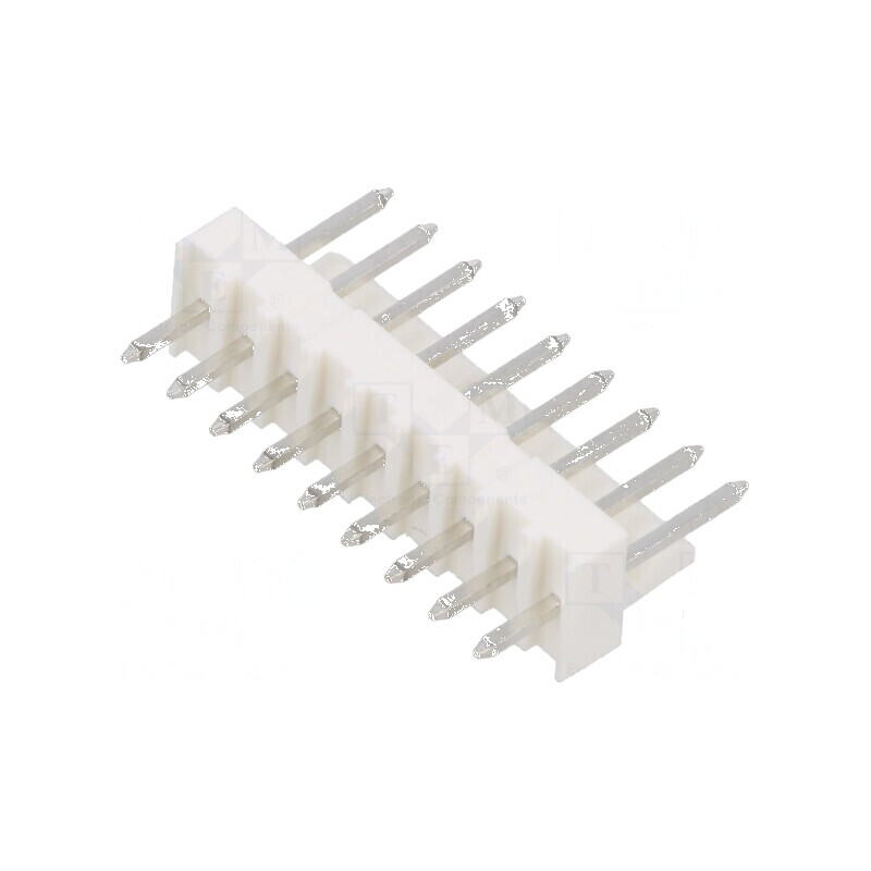 Conector cablu-placă KK 254 PIN 9 THT drept soclu tată albă  | Electronic-mag.ro | Componente Electronice