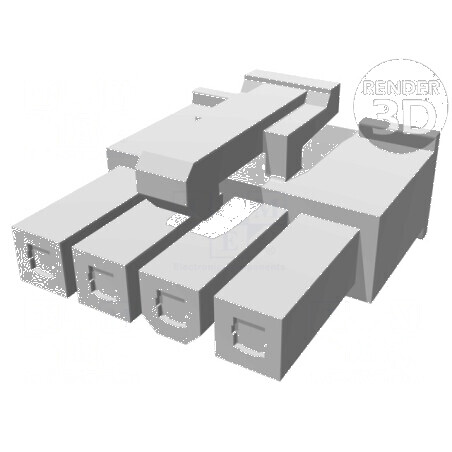 Conector cablu-cablu/PCB mufă mamă Mini-Fit Jr 4,2mm 4 pini | Electronic-mag.ro | Componente Electronice