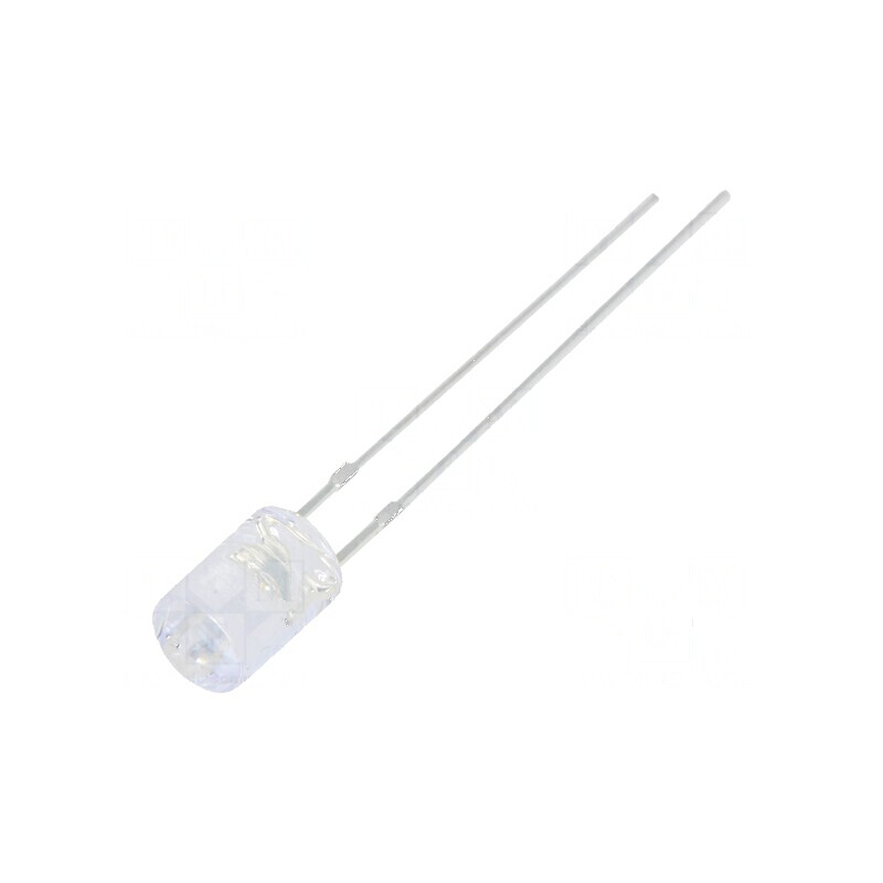 LED 5mm albastru 330-500mcd 100° plat 225mW pentru iluminat decorativ | Electronic-mag.ro | Componente Electronice