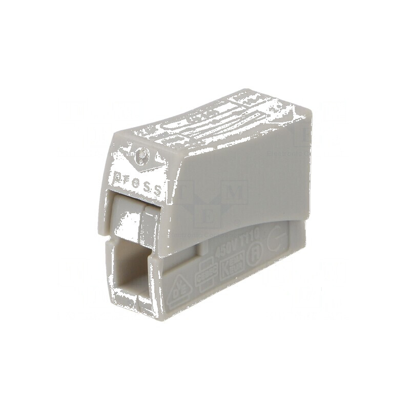 Borne cu arc cu eliberare rapidă 0,5÷2,5mm² 450V 24A | Electronic-mag.ro | Componente Electronice Borne cu arc cu eliberare rapidă 0,5÷2,5mm² 450V 24A | Electronic-mag.ro | Componente Electronice