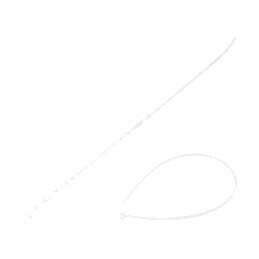 Colier de strângere poliamidă 222N naturală L: 368mm W: 4,8mm | Electronic-mag.ro | Componente Electronice