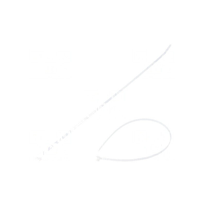 Colier de strângere poliamidă 222N naturală L: 368mm W: 4,8mm | Electronic-mag.ro | Componente Electronice