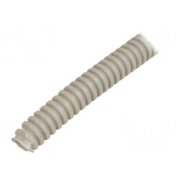 Tub de protecție PVC gri 16mm, lungime 25m, rezistență 320N, diametru interior 11mm | Electronic-mag.ro | Componente Electronice