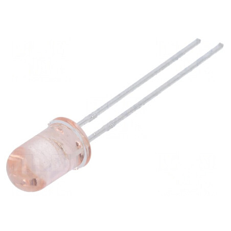 Emiţător IR 5mm portocalie 70mW 16° λp max: 890nm THT pentru aplicaţii de comunicație | Electronic-mag.ro | Componente Electronice