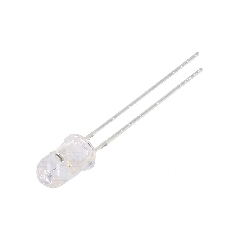 LED 5mm roșie cu clipire 5800-6500mcd 30° 20mA Nr.term: 2 - Lumină LED pentru proiecte electrice | Electronic-mag.ro | Componente Electronice