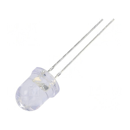 LED 8mm roșie 5800-7000mcd 30° convex 130mW - iluminare eficientă | Electronic-mag.ro | Componente Electronice