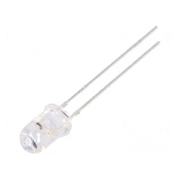 LED 5mm galbenă cu clipire 5800-6500mcd 30° 20mA Nr. termic 2 | Electronic-mag.ro | Componente Electronice