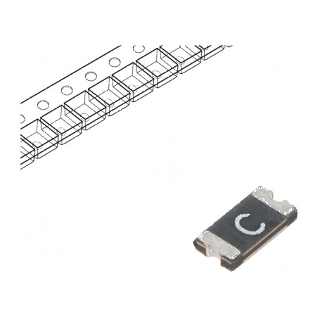Siguranţă polimerică PTC 200mA SMD 1206L - Protecţie avansată pentru circuite electrice | Electronic-mag.ro | Componente Electronice
