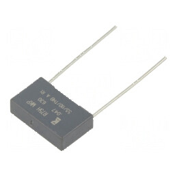 Condensator polipropilenă R75 47nF THT ±5% 18x5x11mm 15mm | Electronic-mag.ro | Componente Electronice