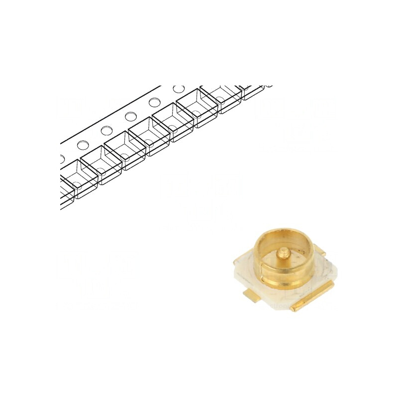 Conector coaxial soclu 50Ω SMT tată pentru aplicații RF | Electronic-mag.ro | Componente Electronice Conector coaxial soclu 50Ω SMT tată pentru aplicații RF | Electronic-mag.ro | Componente Electronice