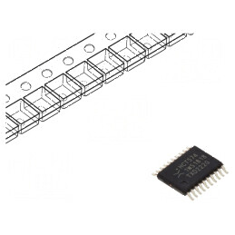 Flip-flop digital D CMOS/TTL 8 canale SMD TSSOP20 - IC pentru circuite electronice | Electronic-mag.ro | Componente Electronice