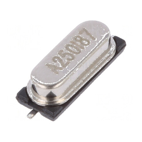 Rezonator de cuarț SMD 25MHz 18pF dimensiuni 4,7x11,4x3,3mm | Electronic-mag.ro | Componente Electronice