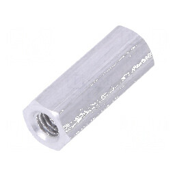 Piuliță distanțieră filetată hexagonală 18mm M4 | Electronic-mag.ro | Componente Electronice