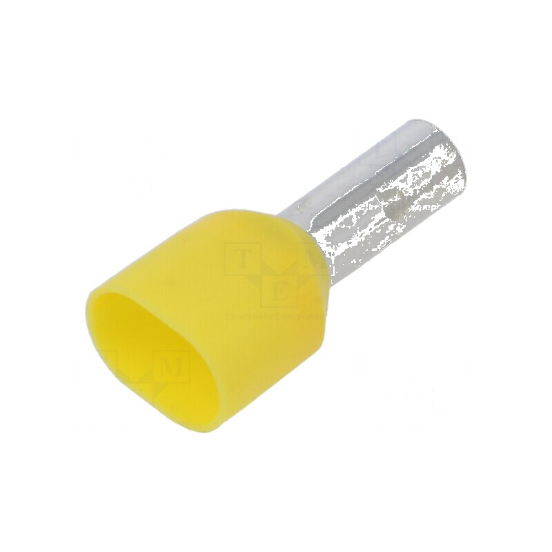 Vârf tub de capăt izolată dublă cupru 6mm2 12mm cositorit pentru conexiuni electrice | Electronic-mag.ro | Componente Electronice Vârf tub de capăt izolată dublă cupru 6mm2 12mm cositorit pentru conexiuni electrice | Electronic-mag.ro | Componente Electronice