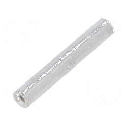 Vârf cupru 2,5mm2 cositorit crimpat pe cablu - capăt îmbinat | Electronic-mag.ro | Componente Electronice