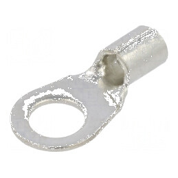 Vârf inelar M8 10mm² crimpat pe cablu cositorit din cupru 8,5mm - accesorii electrice | Electronic-mag.ro | Componente Electronice