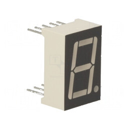 Afișaj LED cu 7 segmente 14,2mm 0,56 Nr.car: 1 roșie anod pentru aplicații electronice | Electronic-mag.ro | Componente Electronice