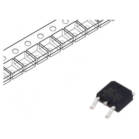 Diodă Schottky SMD 100V 10Ax2 TO252 pentru redresare - rolă, bandă | Electronic-mag.ro | Componente Electronice