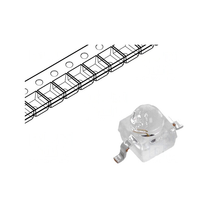 Emiţător IR 940nm transparent 40mW 12° SMD, Dimensiune 2,3x2,3mm pentru aplicații optice | Electronic-mag.ro | Componente Electronice Emiţător IR 940nm transparent 40mW 12° SMD, Dimensiune 2,3x2,3mm pentru aplicații optice | Electronic-mag.ro | Componente Electronice