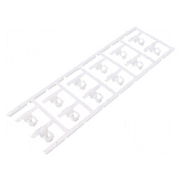 Markere poliamidă 66 albă 3,5÷7mm -40÷100°C clichet SFC | Electronic-mag.ro | Componente Electronice