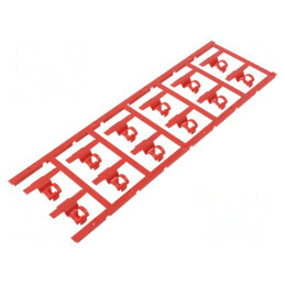 Markere roşii 3,5÷7mm din poliamidă 66 pentru temperaturi între -40 şi 100°C clichet SFC | Electronic-mag.ro | Componente Electronice