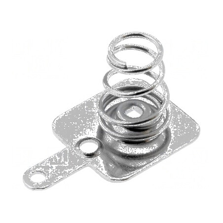 Contact cu arc pentru baterii AA, AAA, R3, R6 Nr. bat: 1 lipite | Electronic-mag.ro | Componente Electronice
