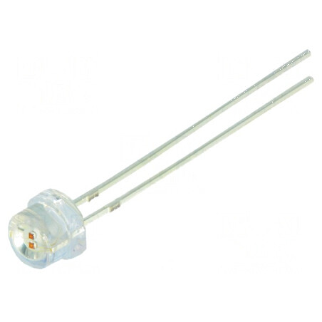 LED 4,8mm roşie convex 140° 2 Nr.term 8÷10lm | Electronic-mag.ro | Componente Electronice