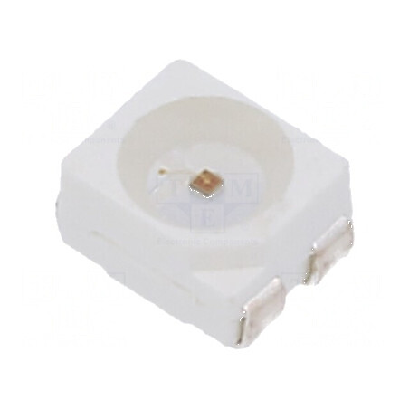 LED SMD 3528 PLCC4 roșie 1560-2180 mcd 3,5x2,8x1,9mm 120° pentru iluminat decorativ | Electronic-mag.ro | Componente Electronice