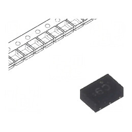 Buffer digital non-inversor IC, 1 canal CMOS SMD SON6, temperatură -40÷125°C | Electronic-mag.ro | Componente Electronice