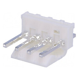 Conector cablu-placă soclu tată KK 396 3,96mm PIN 4 THT 7A - 4 pini | Electronic-mag.ro | Componente Electronice