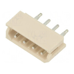 Wafer asimetric 4CKT 2.5MM L/P 526704AX | Electronic-mag.ro | Componente Electronice