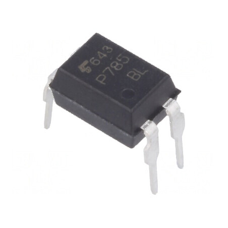 Optocuplor THT DIP4, Canale: 1, Ieșire: tranzistori, Izolație: 5kV, Uce: 80V | Electronic-mag.ro | Componente Electronice
