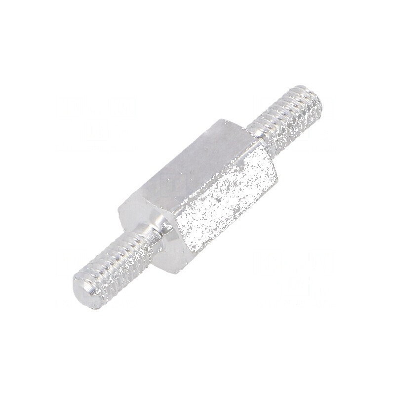 Piuliță distanțieră filetată 8mm M2,5 hexagonală pentru prindere sigură | Electronic-mag.ro | Componente Electronice